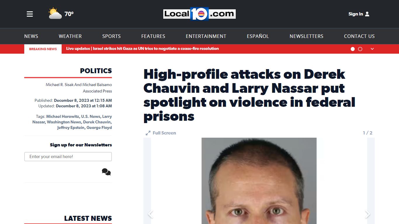 High-profile attacks on Derek Chauvin and Larry Nassar put spotlight on ...
